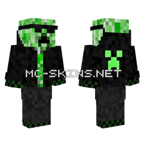 Gamer Creeper Minecraft skin