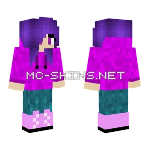 Gamer Girl Minecraft skin