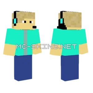 Gamer Skin Minecraft skin