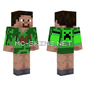Gamer Steve Minecraft skin