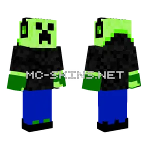Gaming Creeper Minecraft skin