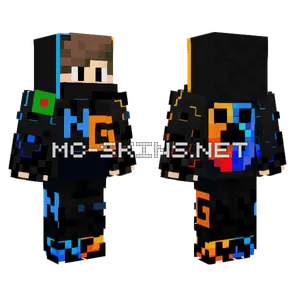 Gaming Hoodie Skin Minecraft skin