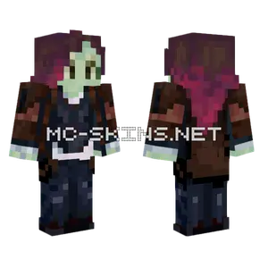 Gamora Gotg V2 Minecraft skin
