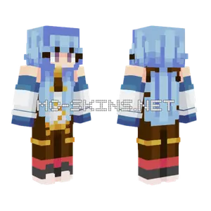Ganyu Rce Minecraft skin