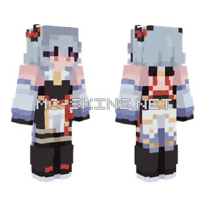 Ganyu Skin Minecraft skin