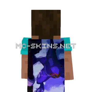 Garchomp Winter cape, outside and lining