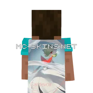 Gardevoir Mega cape, outside and lining