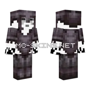 Gast In Full Netherite Minecraft skin