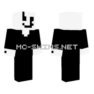 Gaster Skin Minecraft skin