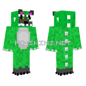 Gatito Dinosaurio Minecraft skin