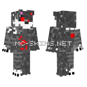 Gatito Robot Minecraft skin