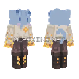 Gato Traje Medieval Minecraft skin