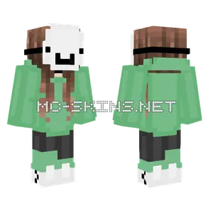 Genderband Dream Minecraft skin