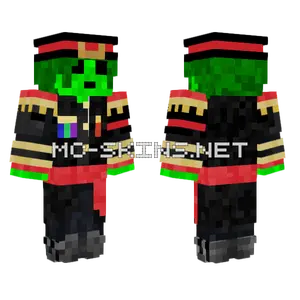 General Lettuce Minecraft skin