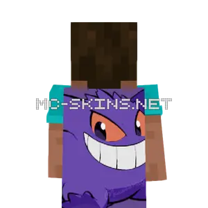Gengar Chibi cape, outside and lining
