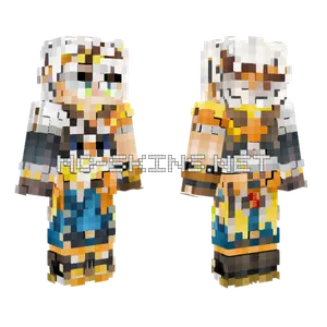 Genshin Impact Bennett Minecraft skin