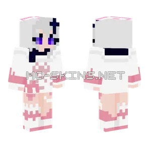 Genshin Impact Paimon Minecraft skin