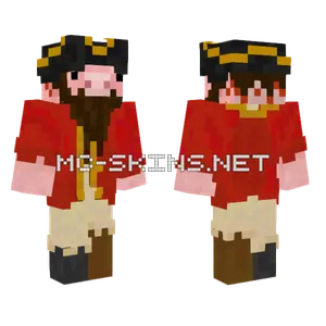 Gergbeard Minecraft skin