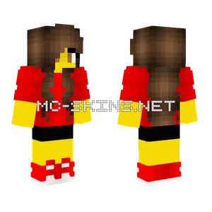 German Flag Outfit Minecraft skin