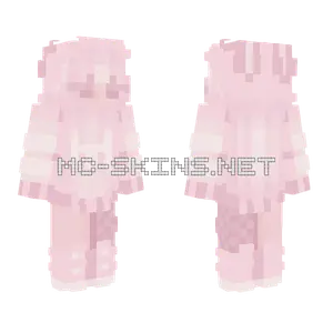 Ghost Bunny Minecraft skin