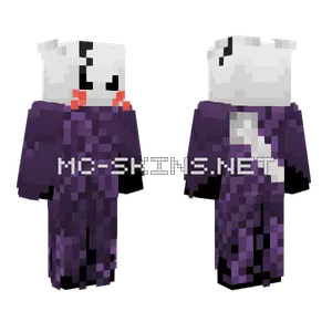 Ghost Hollow Knight OC Minecraft skin