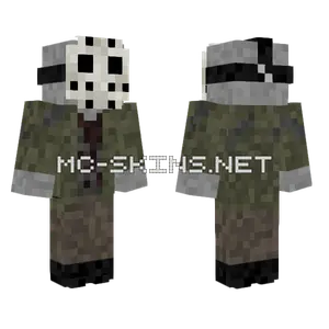 Ghost Jason Never Hike Minecraft skin