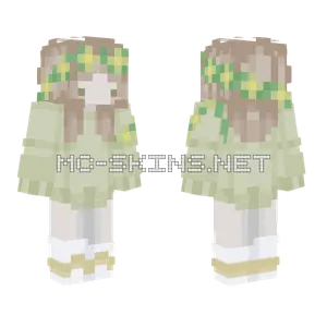 Ghost Lemon Minecraft skin