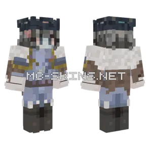 Ghost Of The Arctic Minecraft skin