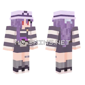 Ghost Pokemon Trainer Minecraft skin