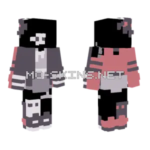 Ghosts And Spiders Raffle Minecraft skin