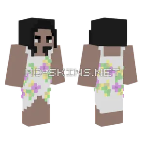 Giane Con Vestido 2 Minecraft skin