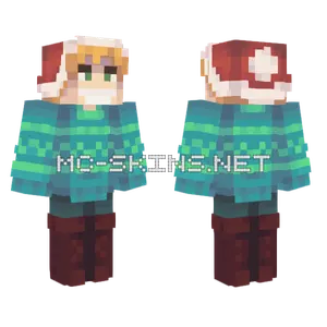 Gift Exchange Fanskin Marathon Minecraft skin
