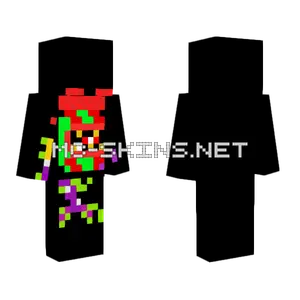 Gifted Wrapped Chomper Pixel Art Minecraft skin