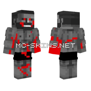 Gigachad Got Angry Minecraft skin