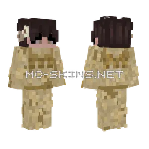 Gillie Suit Bigwolf Minecraft skin