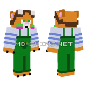 Ginger Cat Minecraft skin