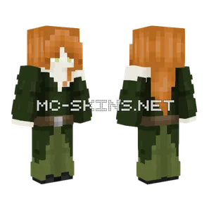 Ginger Hair Minecraft skin