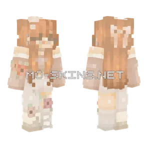 Ginger Hair Girl Minecraft skin