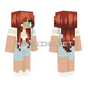 Ginger Overalls Minecraft skin