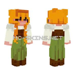 Girl 1600 Minecraft skin