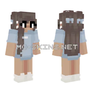 Girl Dad With Ring Minecraft skin