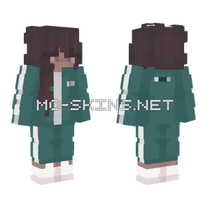 Girl In Squid Games Minecraft skin