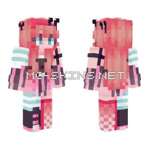 Girl On Fire Rce Minecraft skin