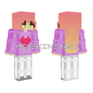 Girl Power Minecraft skin