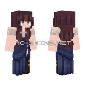 Girl School Uniform Minecraft skin