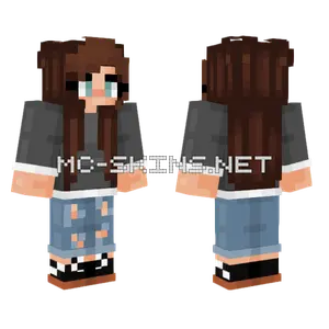 Girl Skin Trendy Minecraft skin