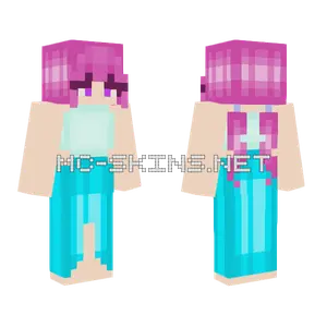 Girl With Formal Dress Minecraft skin