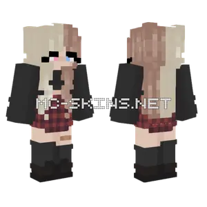 Girls Out Of Onesie Minecraft skin
