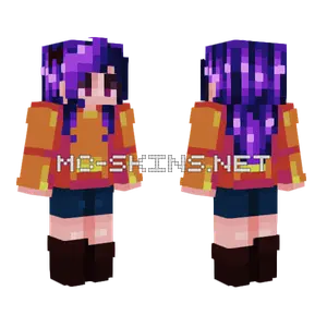 Girly Nova V 2 Minecraft skin