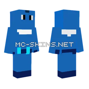 Glacial Test Dummy Minecraft skin